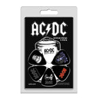 Perris LPACDC3 AC/DC Licensed Guitar Pick Packs - 6 in a pack