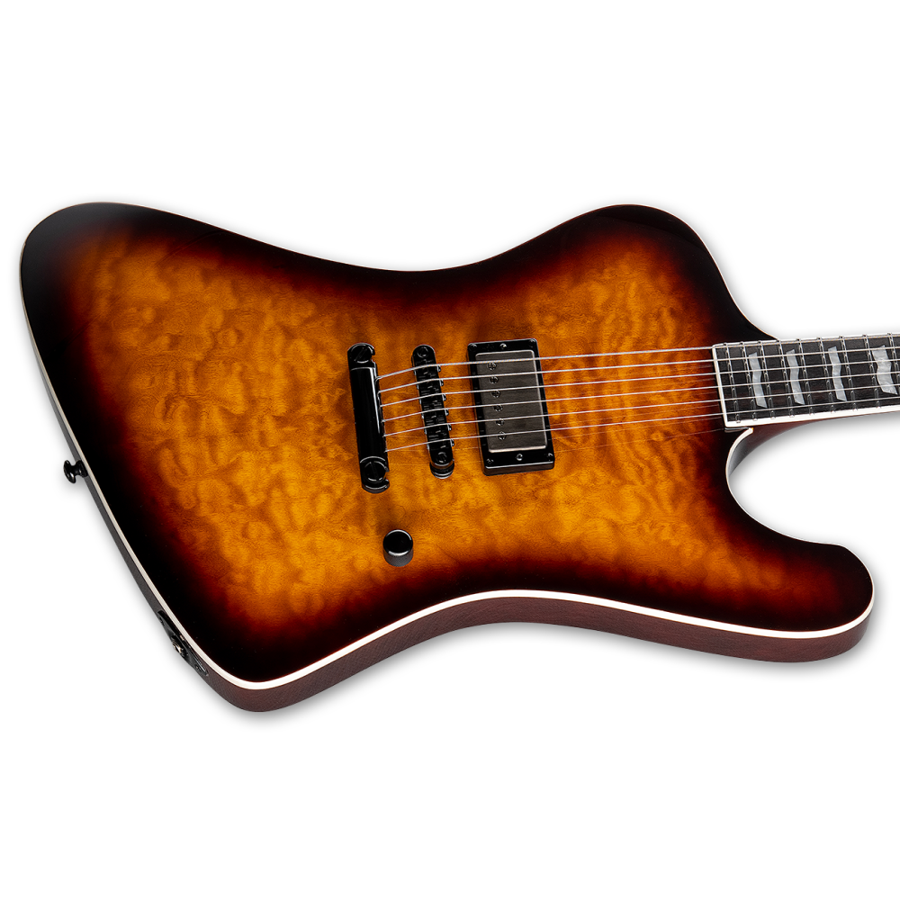 LTD Phoenix 1001 Electric Guitar in Quilted Maple Tobacco Sunburst