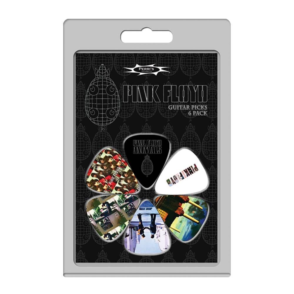 Perris ''Pink Floyd'' Licensed Guitar Pick Packs - 6 in a pack