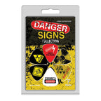 Perris LPPP01 Danger Signs Licensed Guitar Pick Packs (6-Pack)