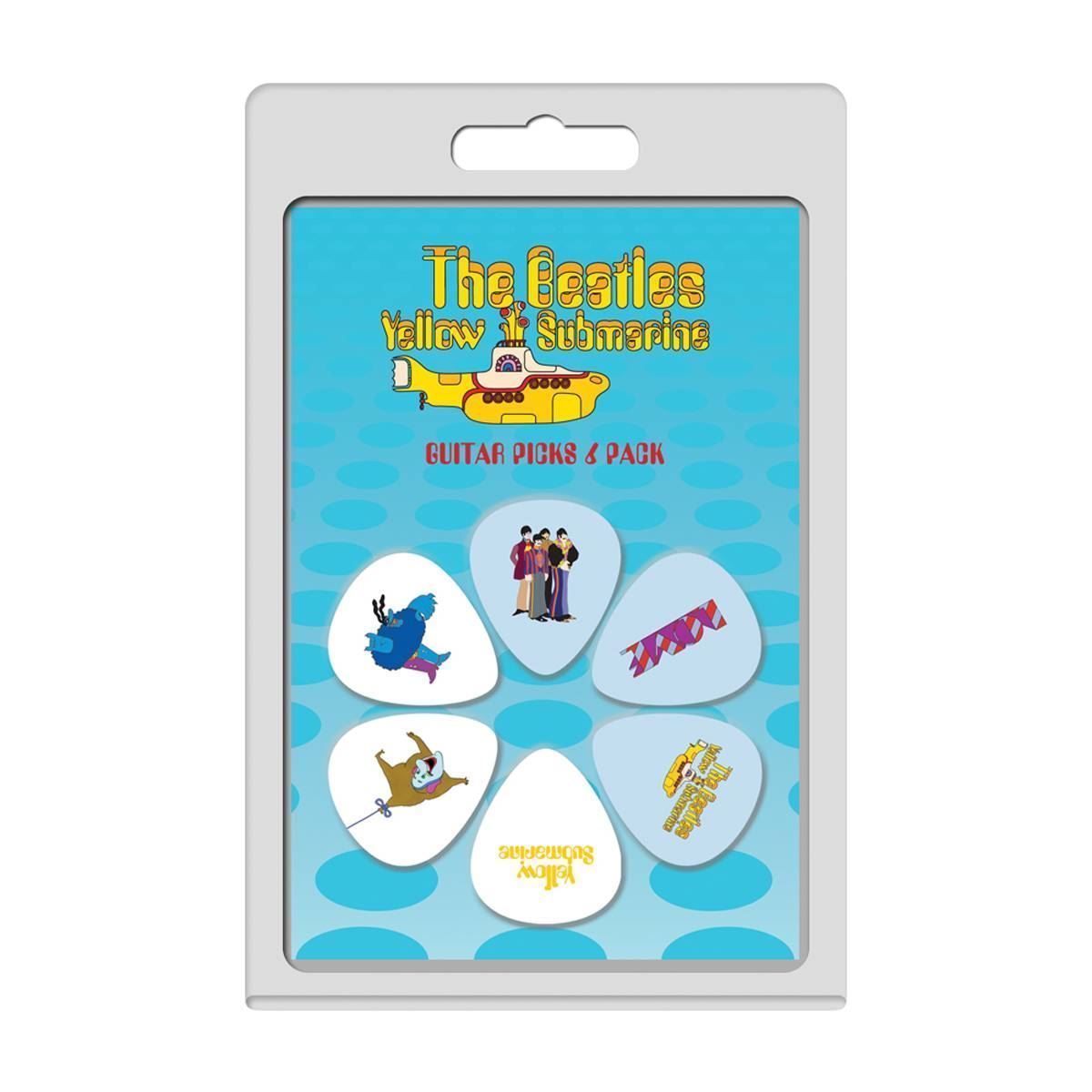 Perris LPTB3 The Beatles Licensed Guitar Pick Packs - 6 pack