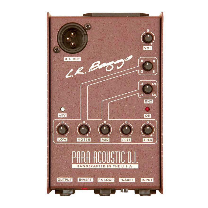 LR Baggs Para DI - Acoustic Direct Box & Preamp with 5-band EQ