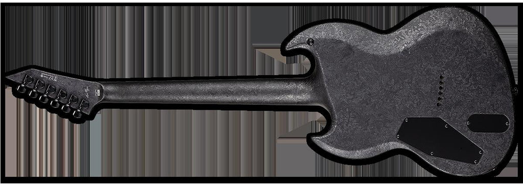 LTD RM-600 Reba Meyer Signature Electric Guitar in Black Marble Satin