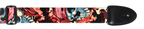 XTR LS057 2inch Seatbelt Style Pirate Skull Guitar Strap