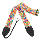 XTR LS125 2inch Seatbelt Style Multi Colour Guitar Strap