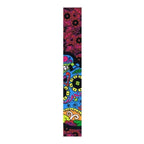 XTR LS129 2 inch Seatbelt Style Mexi Skull Blue Guitar Strap