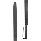 Black XTR 2.5 Classic Soft Padded Leather Guitar Strap by Xtreme, featuring comfortable padding and durable leather construction.