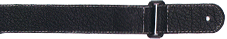 XTR LS301 1 1 / 2in Leather Ukulele Strap in Black