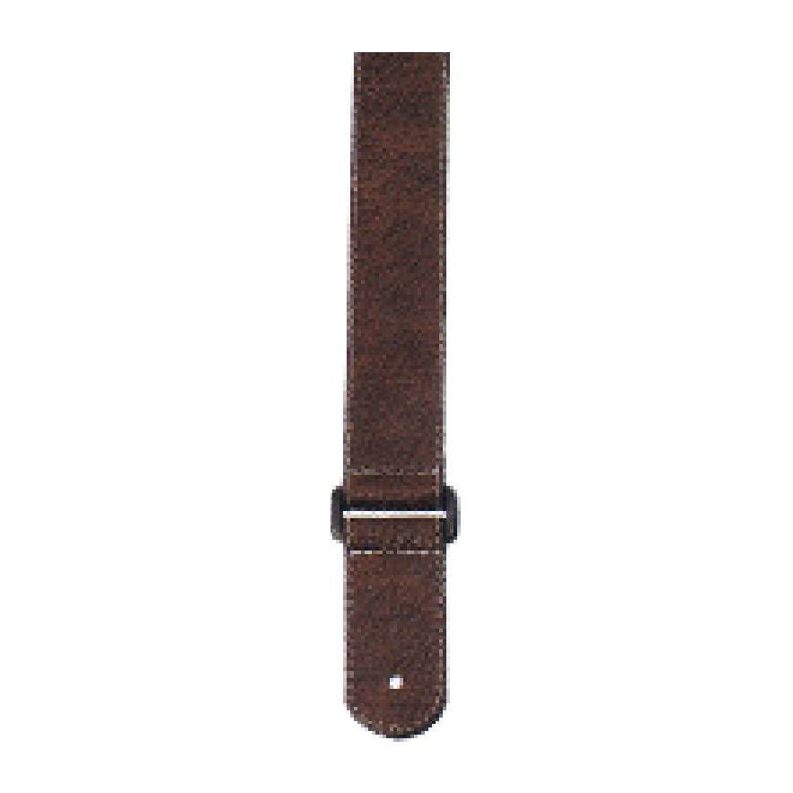 XTR LS302 1 1/2in Leather Ukulele Strap in Brown
