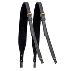 Folded XTR Accordion Shoulder Strap 2 1/2 for miscellaneous GMI equipment, showing its compact, flexible design and strap material.