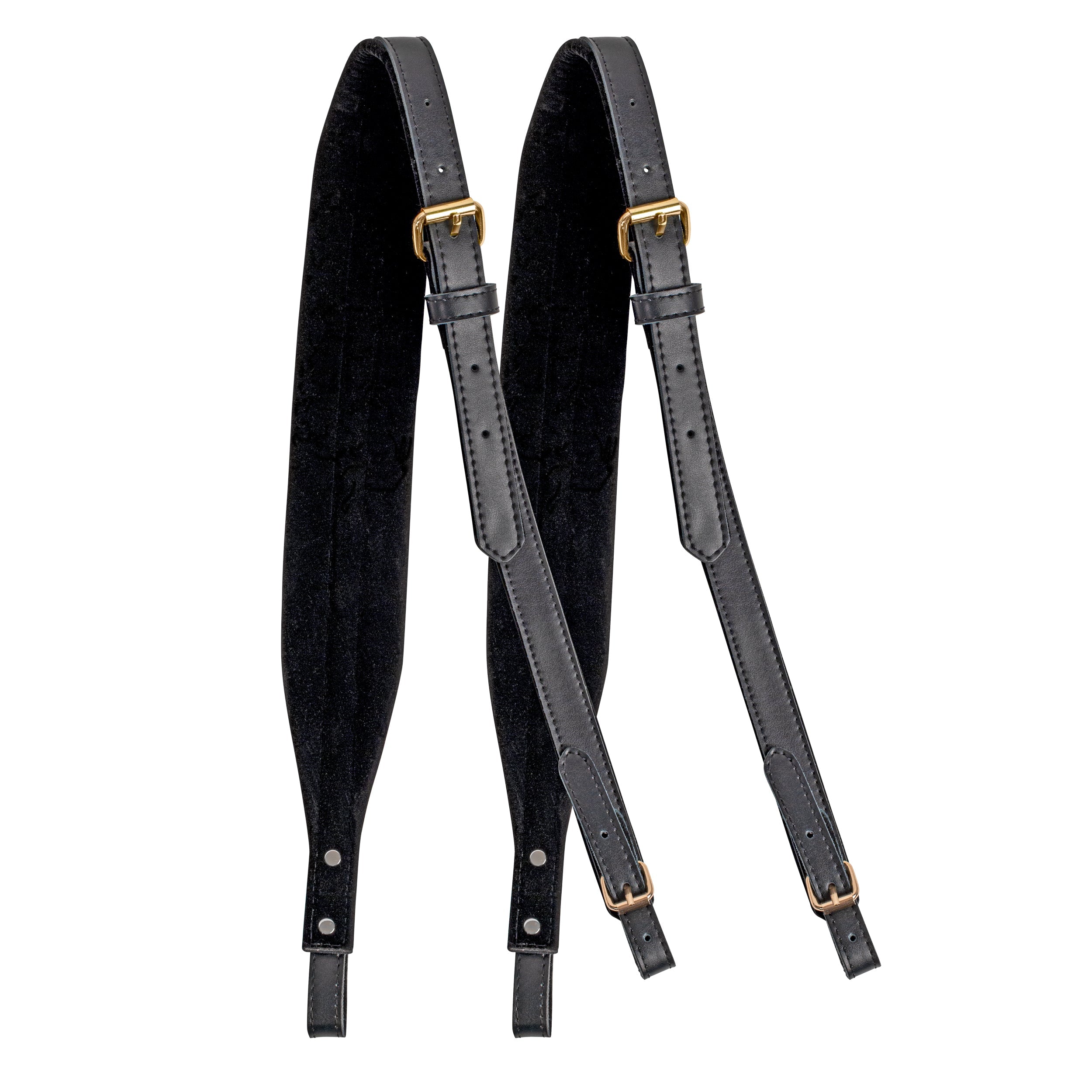 Folded XTR Accordion Shoulder Strap 2 1/2 for miscellaneous GMI equipment, showing its compact, flexible design and strap material.