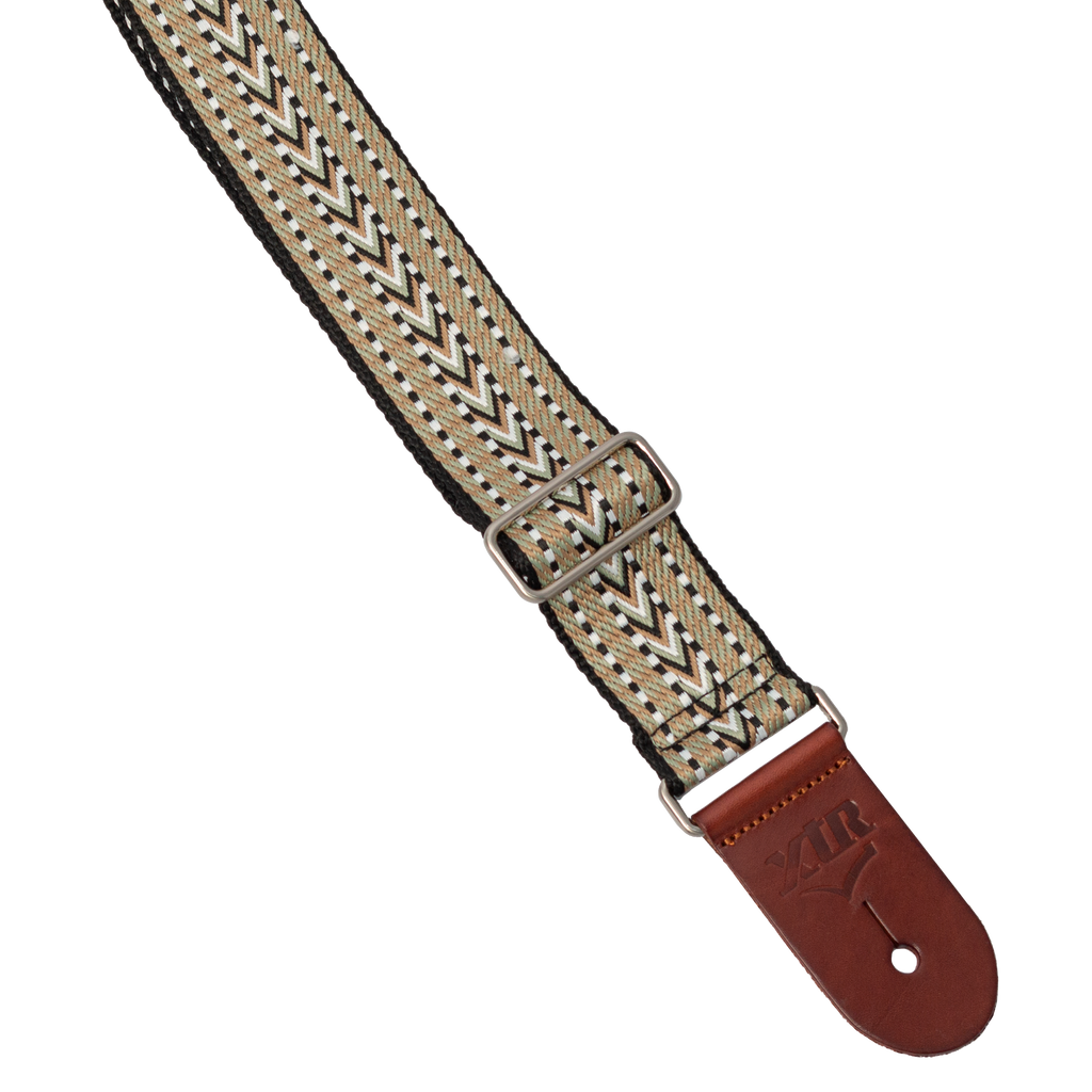 XTR LS420 Montana Series 2in Guitar Strap in Faded Green
