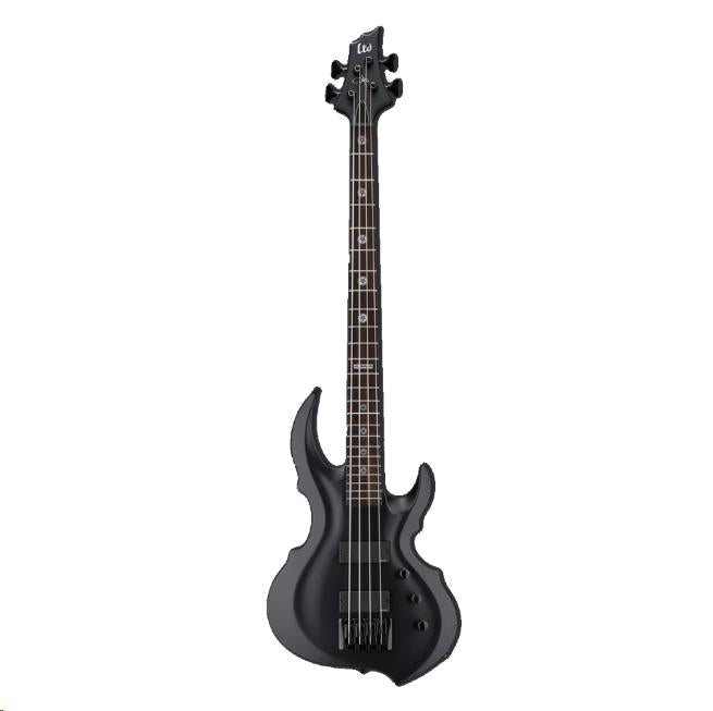 LTD Tom Araya 604 Signature Bass Guitar Black Satin