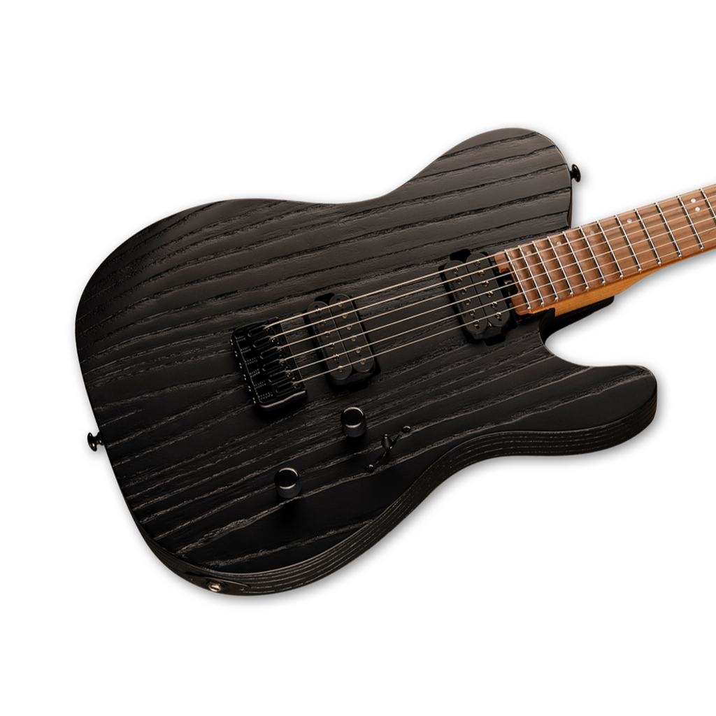 LTD TE-1000 Electric Guitar in Black Blast Finish