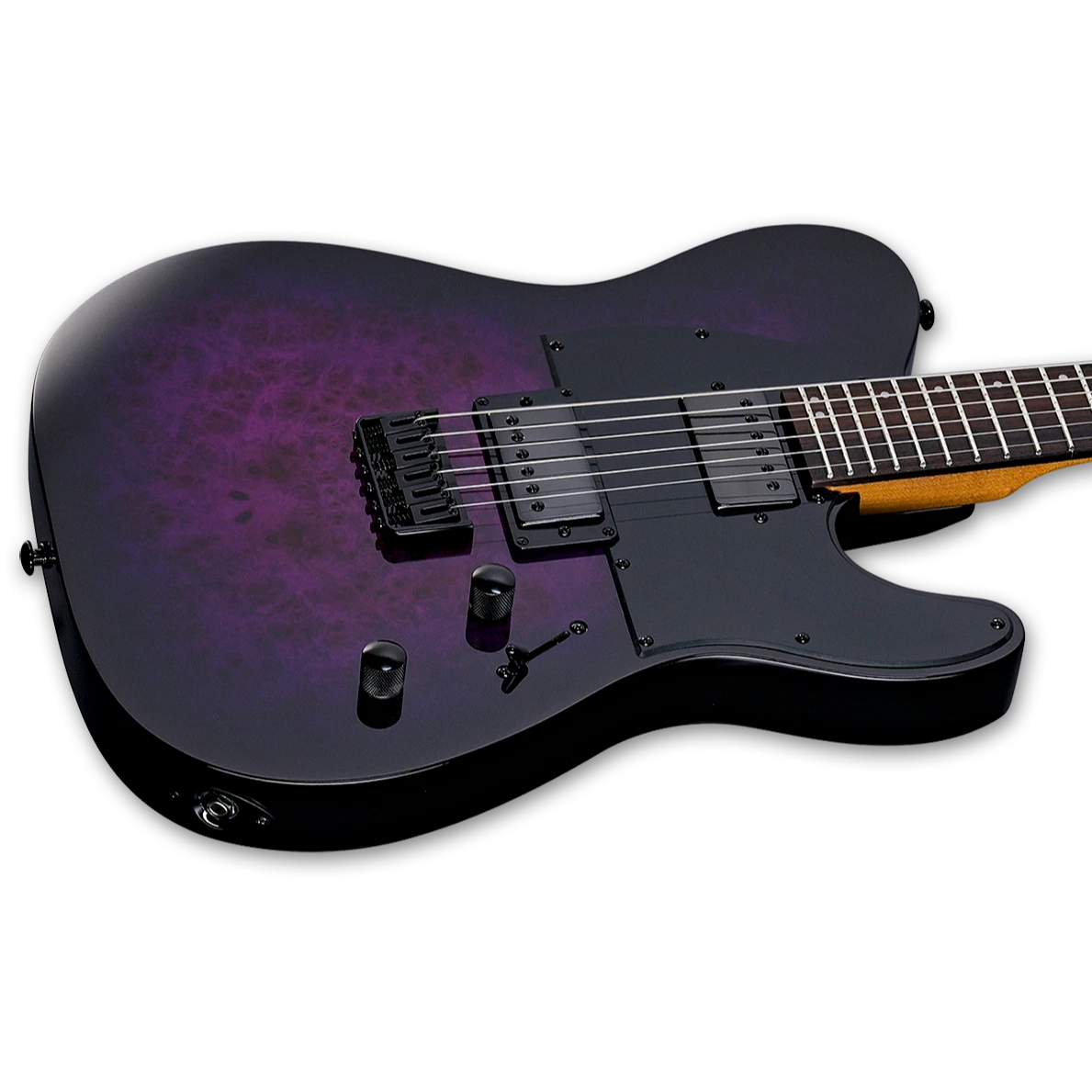 LTD TE-200DXPRB Electric Guitar Purple Burst