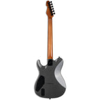 ESP LTD TH 400 electric guitar in charcoal metallic finish, showing the sleek body and dual humbucker pickups.