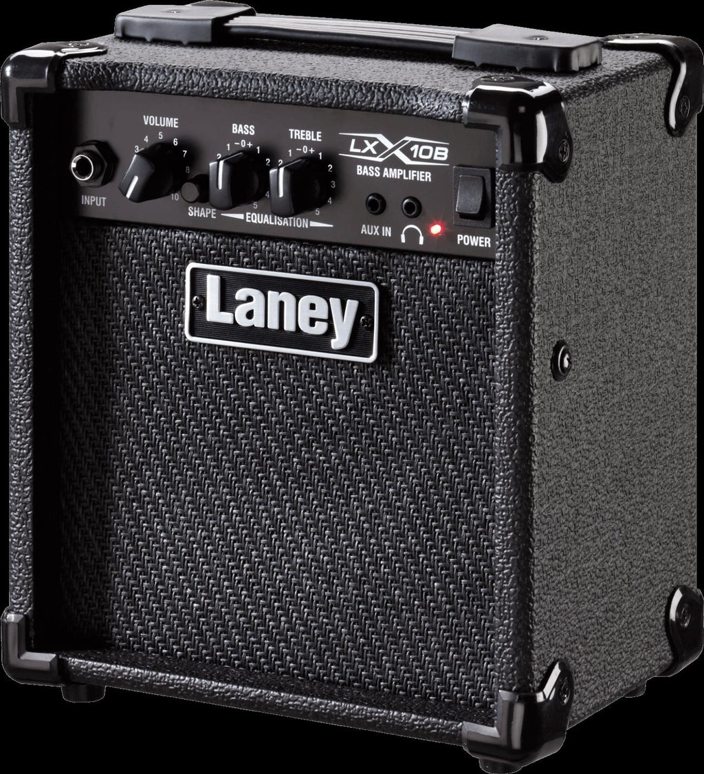 Laney LX10B Bass Combo Amplifier with 5in Speaker in Black (10w)