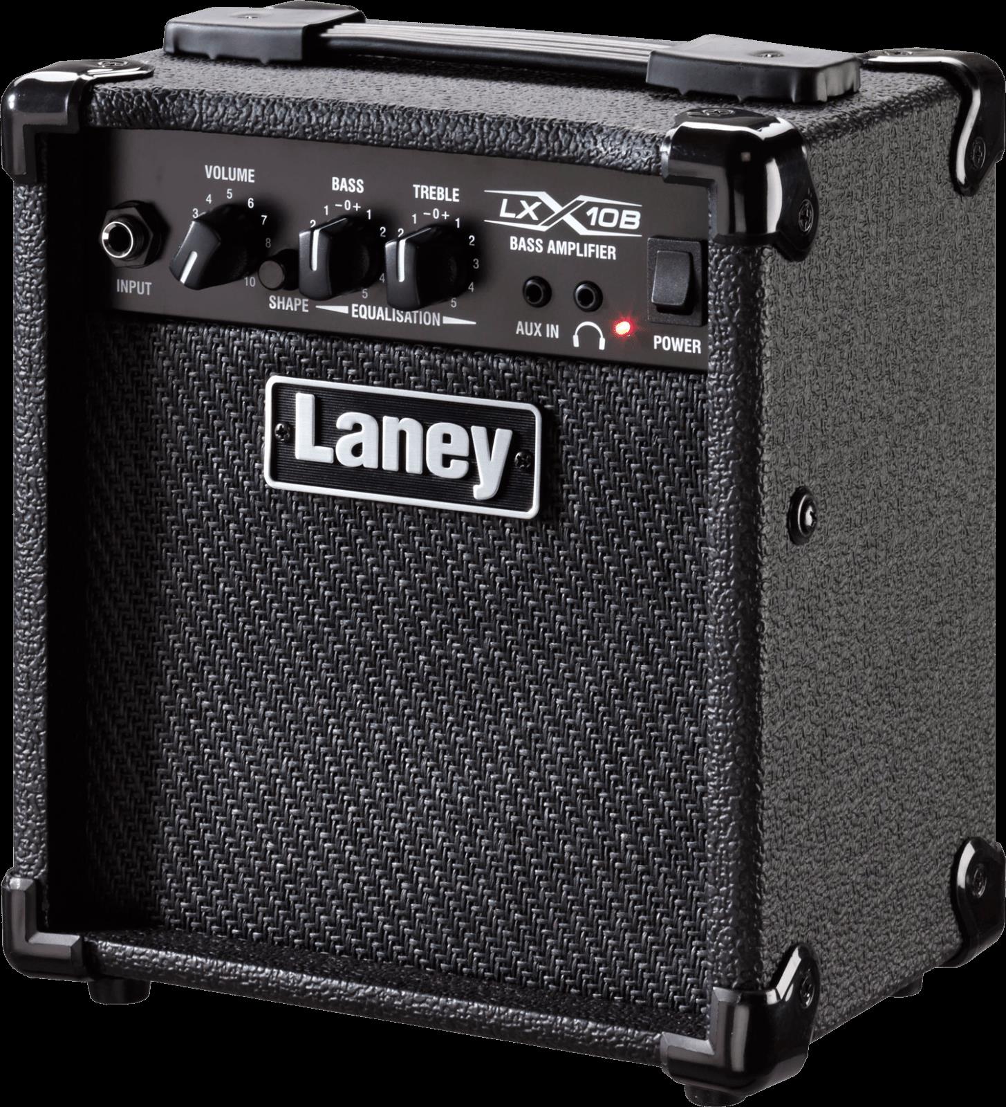 Laney LX10B Bass Combo Amplifier with 5in Speaker in Black (10w)