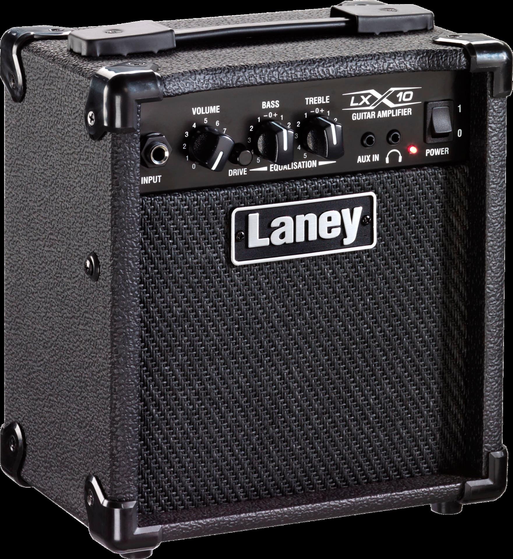 Laney LX10 Guitar Combo Electric Guitar Amplifier with 5in Speaker in Black (10w)