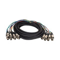 SWAMP Premium 8-way XLR Audio Snake Cable Loom - 3m