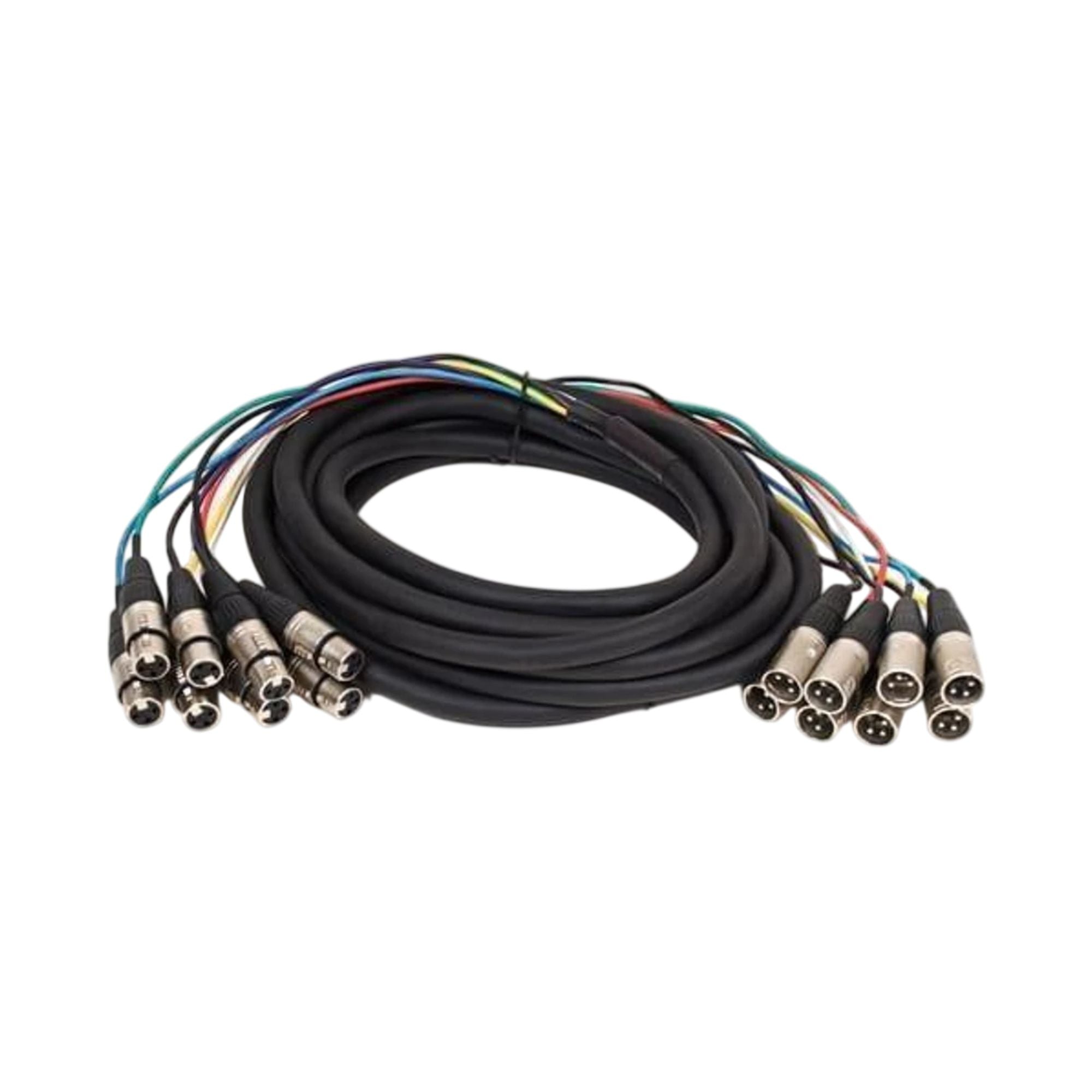 SWAMP Premium 8-way XLR Audio Snake Cable Loom - 3m