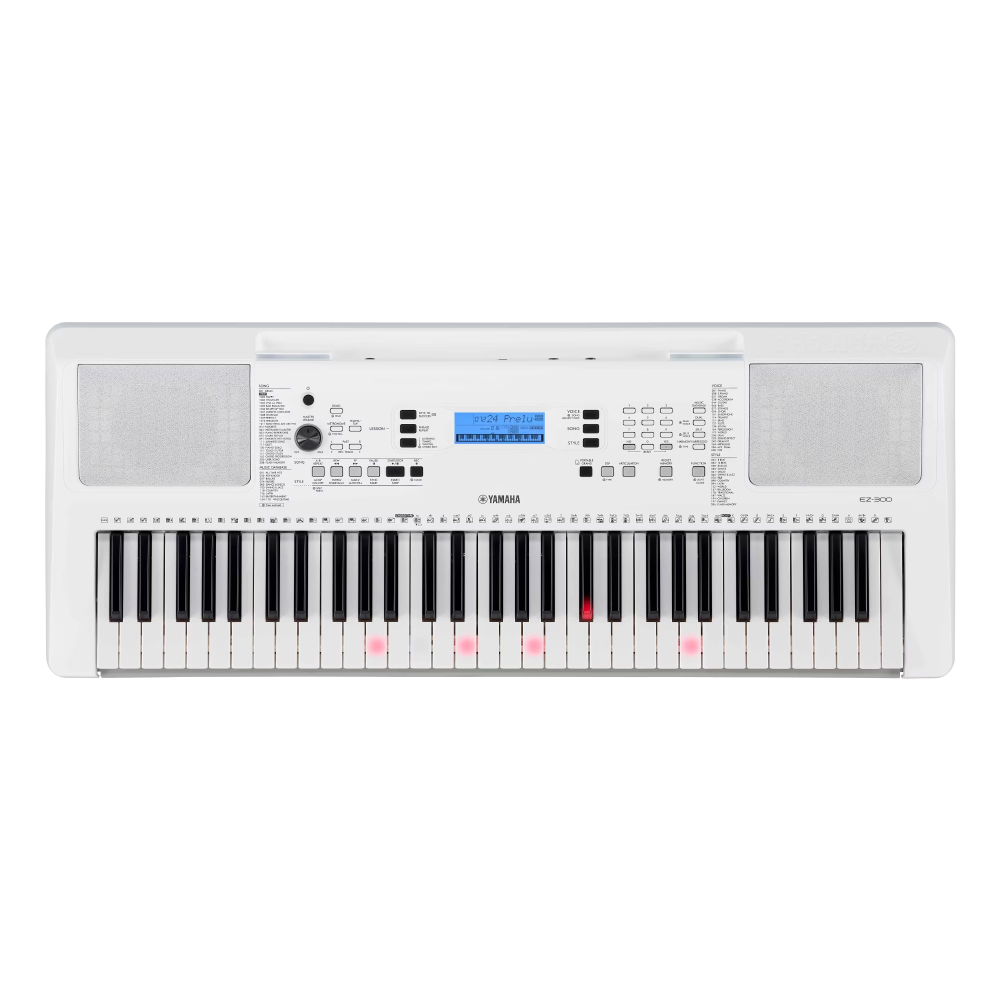 Yamaha EZ300 61-Key Touch-Sensitive Keyboard with bonus Headphones