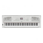 Yamaha DGX670WH Weighted 88-Note Portable Grand Piano in White plus L300 Stand & LP1WH Pedal Unit