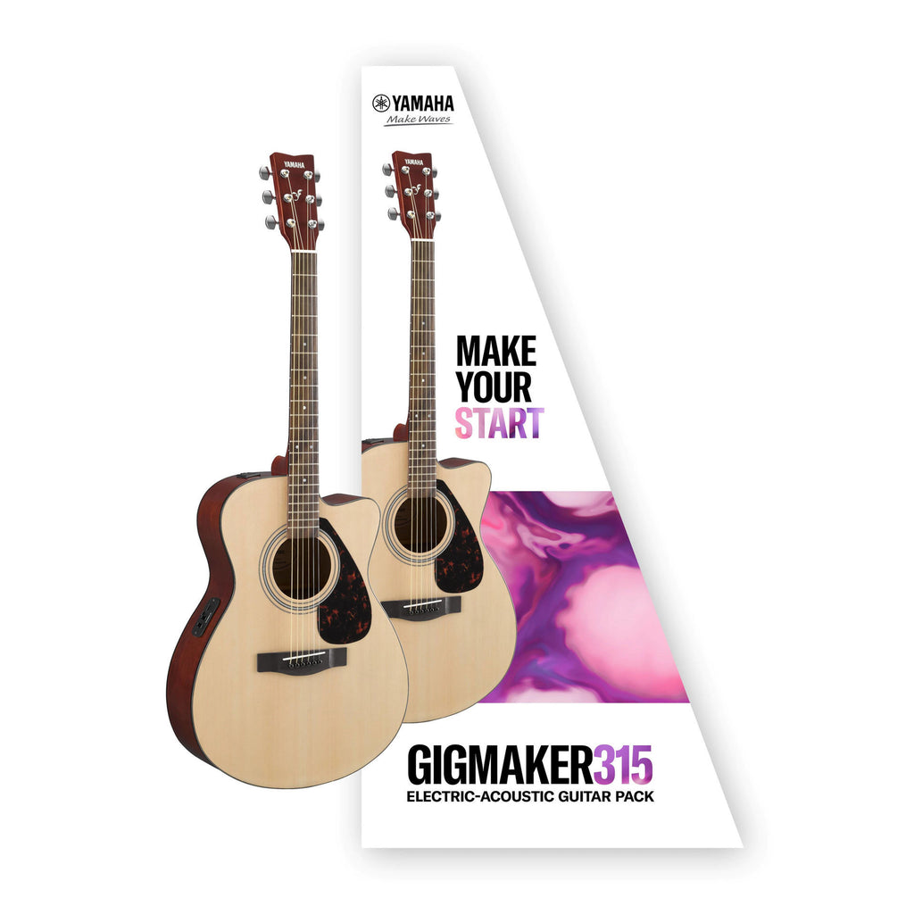 Yamaha GIGMAKER315 Electric-Acoustic Guitar Pack