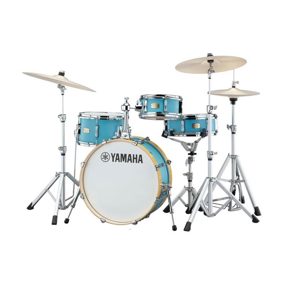 Yamaha CTHIP Stage Custom Hip 4-Piece Drum Kit with 20in Bass Drum plus Crosstown Hardware in Matte Surf Green