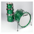 Yamaha Absolute Hybrid Maple 5-Piece Euro Drum Kit with Snare Drum, TH945B and HW880 Hardware Set - Jade Green Sparkle