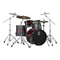 Yamaha Live Custom Hybrid Oak 5-Piece Euro Drum Kit with SD, TH945B and HW880 HW Set - Uzu Magma Sunburst