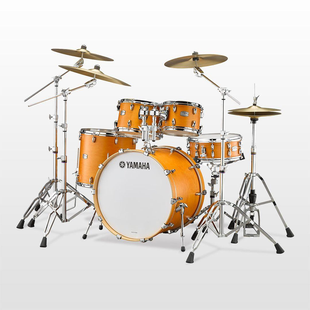 Yamaha Tour Custom 20 4pc Fusion Drum Kit with HW780 Hardware - Caramel Satin