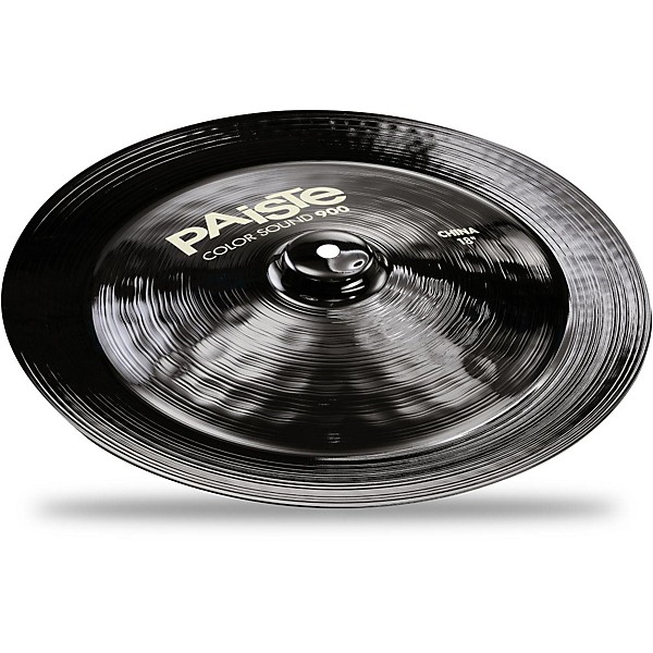 Paiste 900 Series 18 Colour Sound China Cymbal - Black