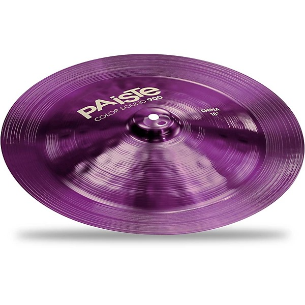 Paiste 900 Series 18 Colour Sound China Cymbal - Purple