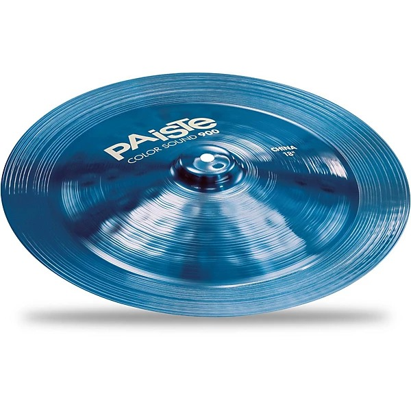 Paiste 900 Series 18 Colour Sound China Cymbal - Blue
