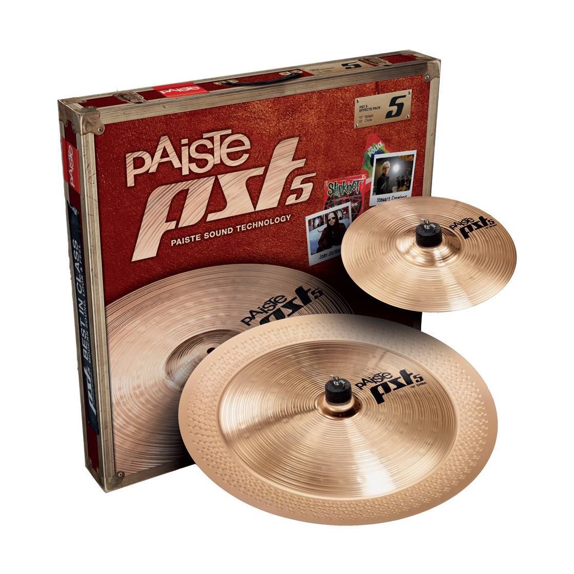 Paiste PST5 Effects Pack 10 Splash 18 China