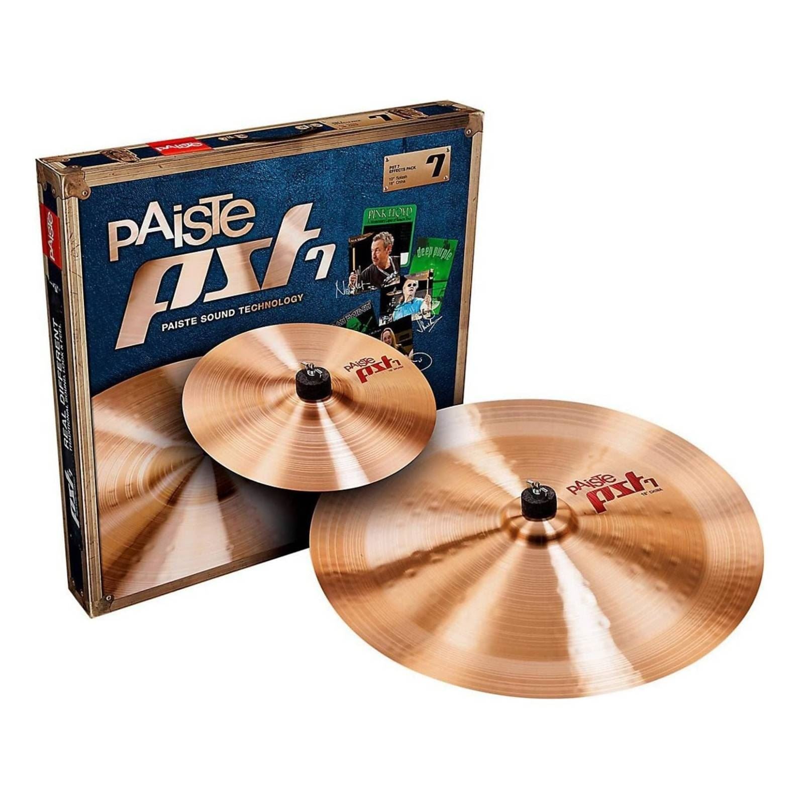 Paiste PST7 Effects Pack 10 Splash 18 China Cymbal