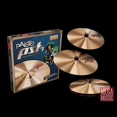 Paiste PST7 Session Set 14 Inch Hi Hats 16 Inch Crash 20 Inch Ride