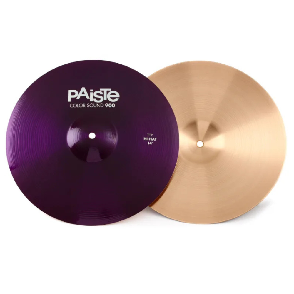 Paiste 900 Series 14 Colour Sound Hi-Hat Cymbals - Purple