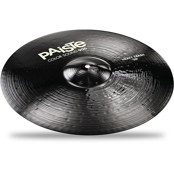 Paiste 900 Series 20 Colour Sound Heavy Crash Cymbal - Black