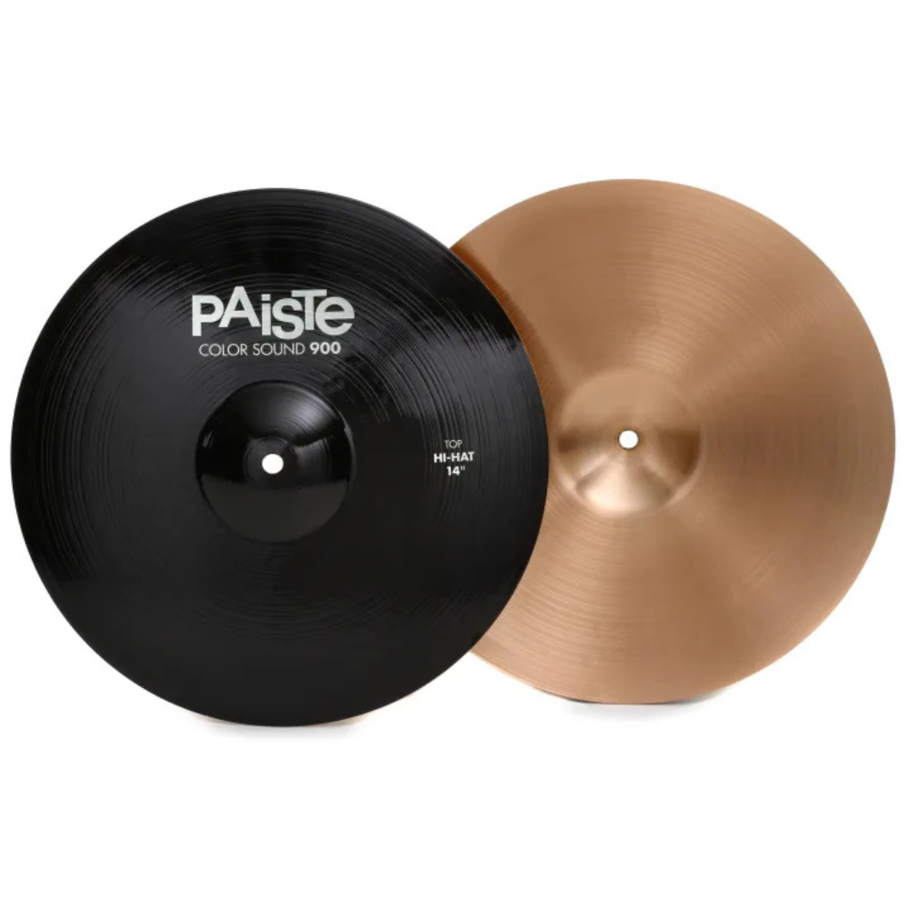 Paiste 900 Series 14 Colour Sound Hi-Hat Cymbals - Black