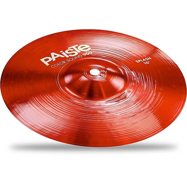 Paiste 900 Series 10 Colour Sound Splash Cymbal - Red