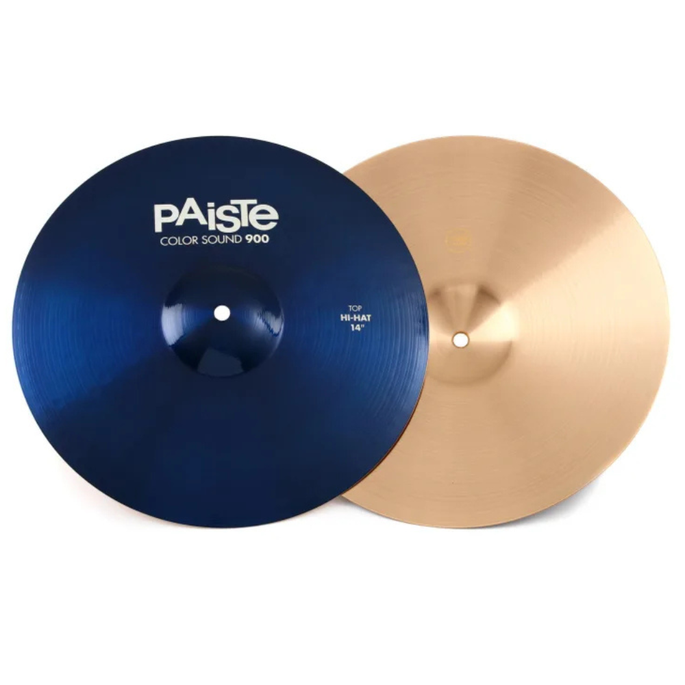 Paiste 900 Series 14 Colour Sound Hi-Hat Cymbals - Blue