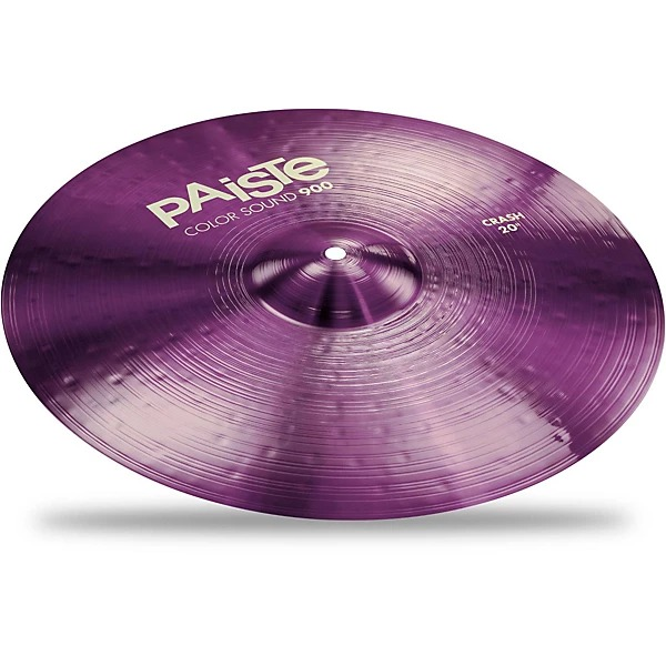 Paiste 900 Series 20 Colour Sound Crash Cymbal - Purple