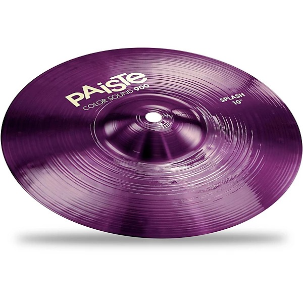Paiste 900 Series 10 Colour Sound Splash Cymbal - Purple