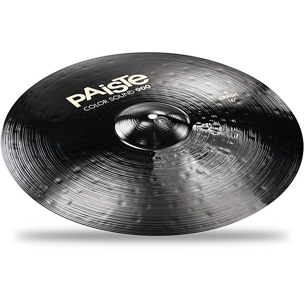 Paiste 900 Series 16 Colour Sound Crash Cymbal - Black