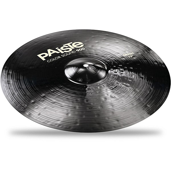 Paiste 900 Series 19 Colour Sound Crash Cymbal - Black