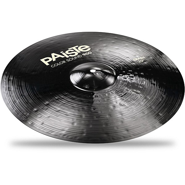 Paiste 900 Series 20 Colour Sound Crash Cymbal - Black