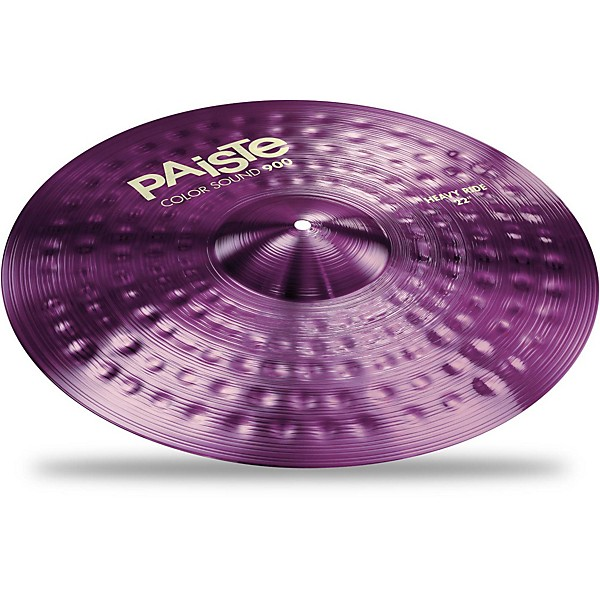 Paiste 900 Series 22 Colour Sound Heavy Ride Cymbal - Purple