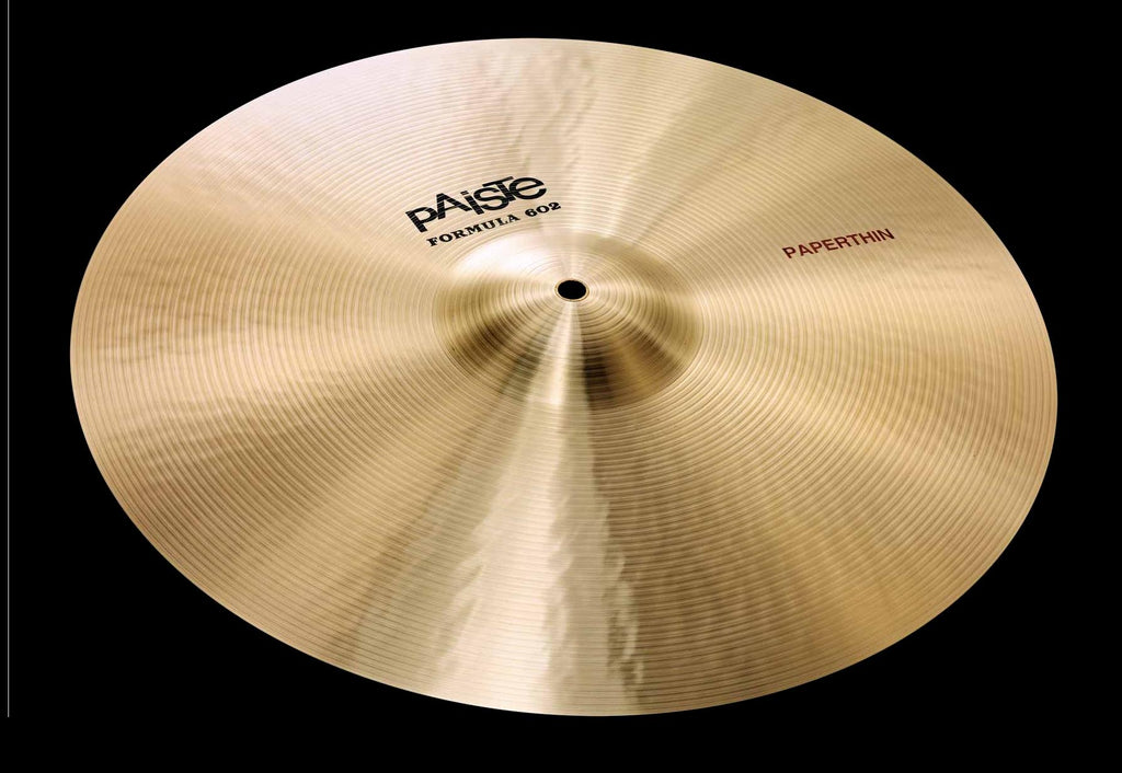 Paiste 18 Inch Formula 602 Paper Thin Crash Cymbal